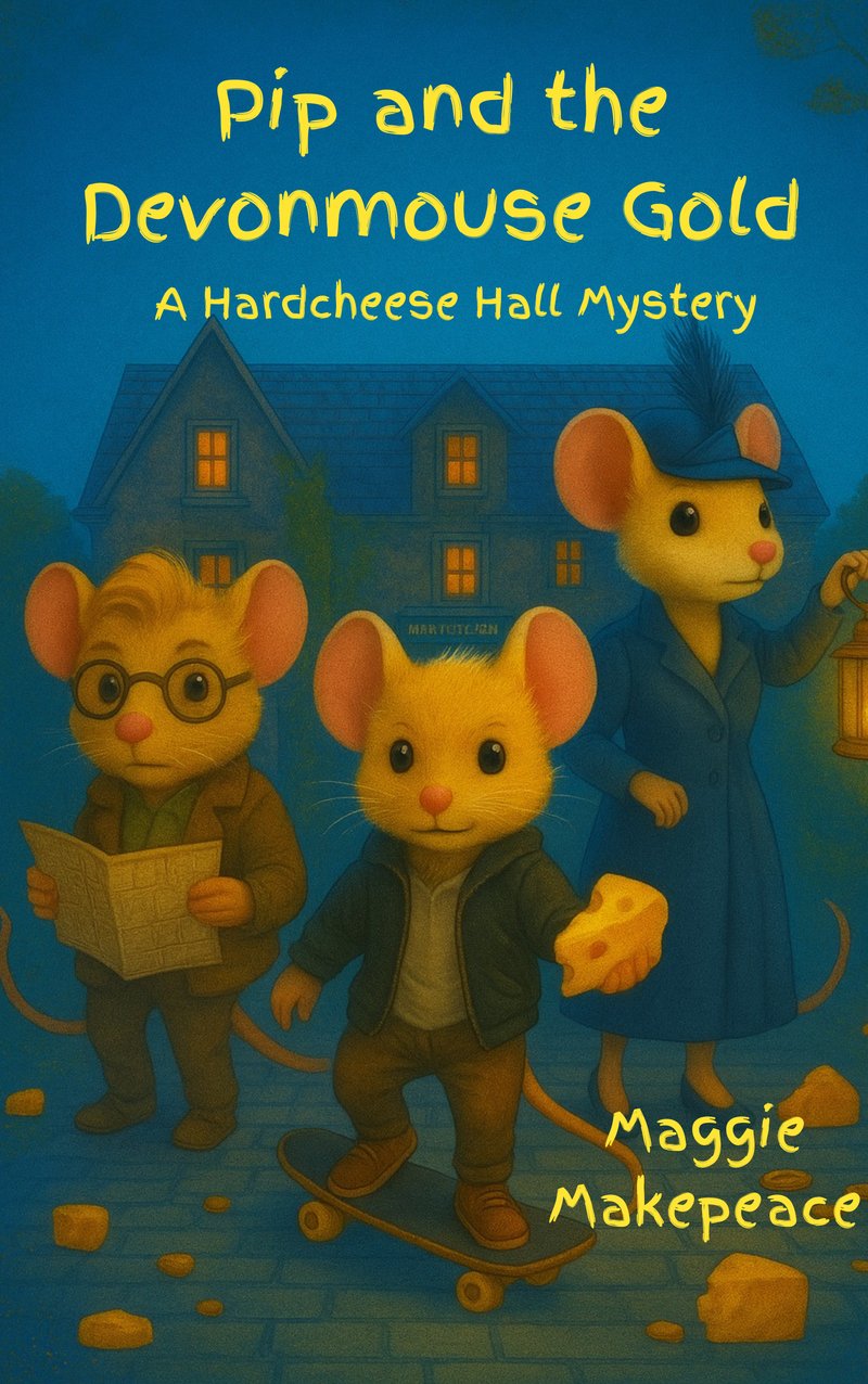 Pip and the Devonmouse Gold – A Hardcheese Hall Mystery by Maggie Makepeace, front cover